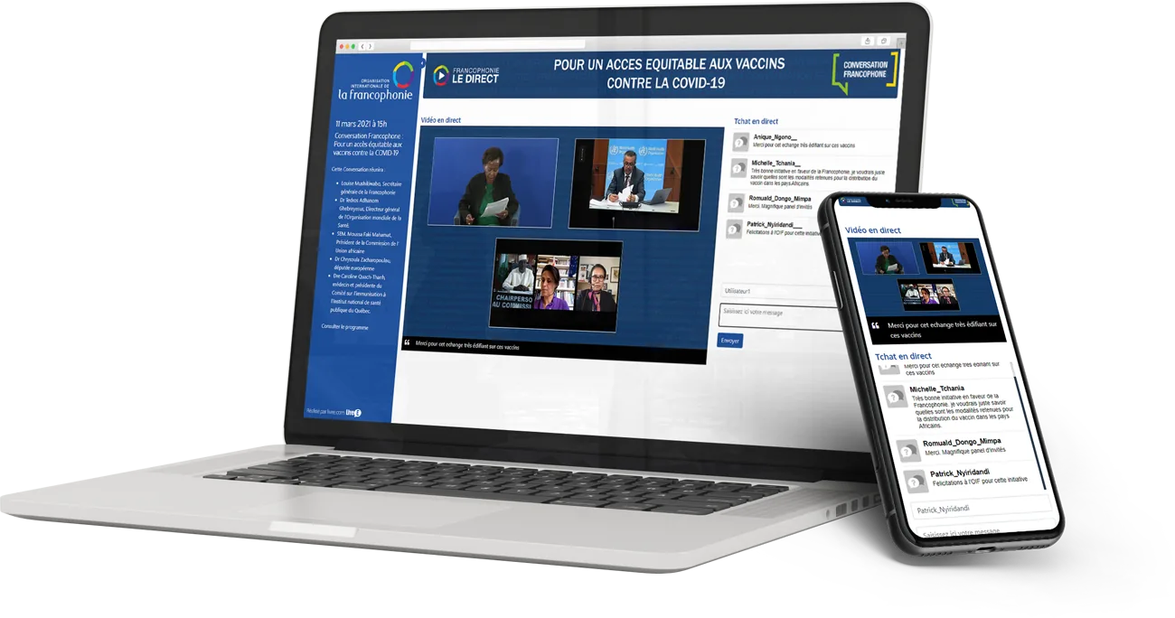 Fiche produit LiveE de la solution duplex et multiplex